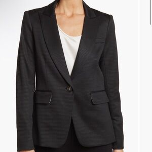 Veronica Beard Black textured Blazer